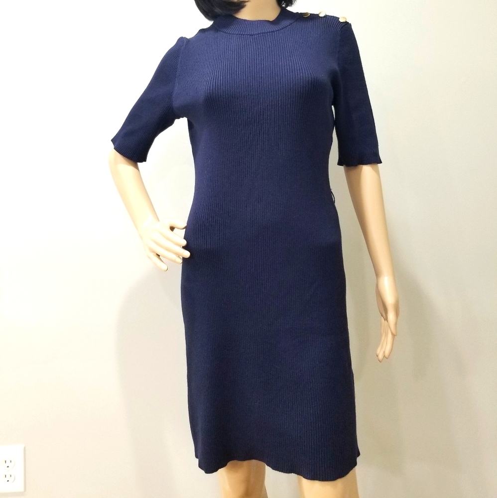 Women Navy blue dress